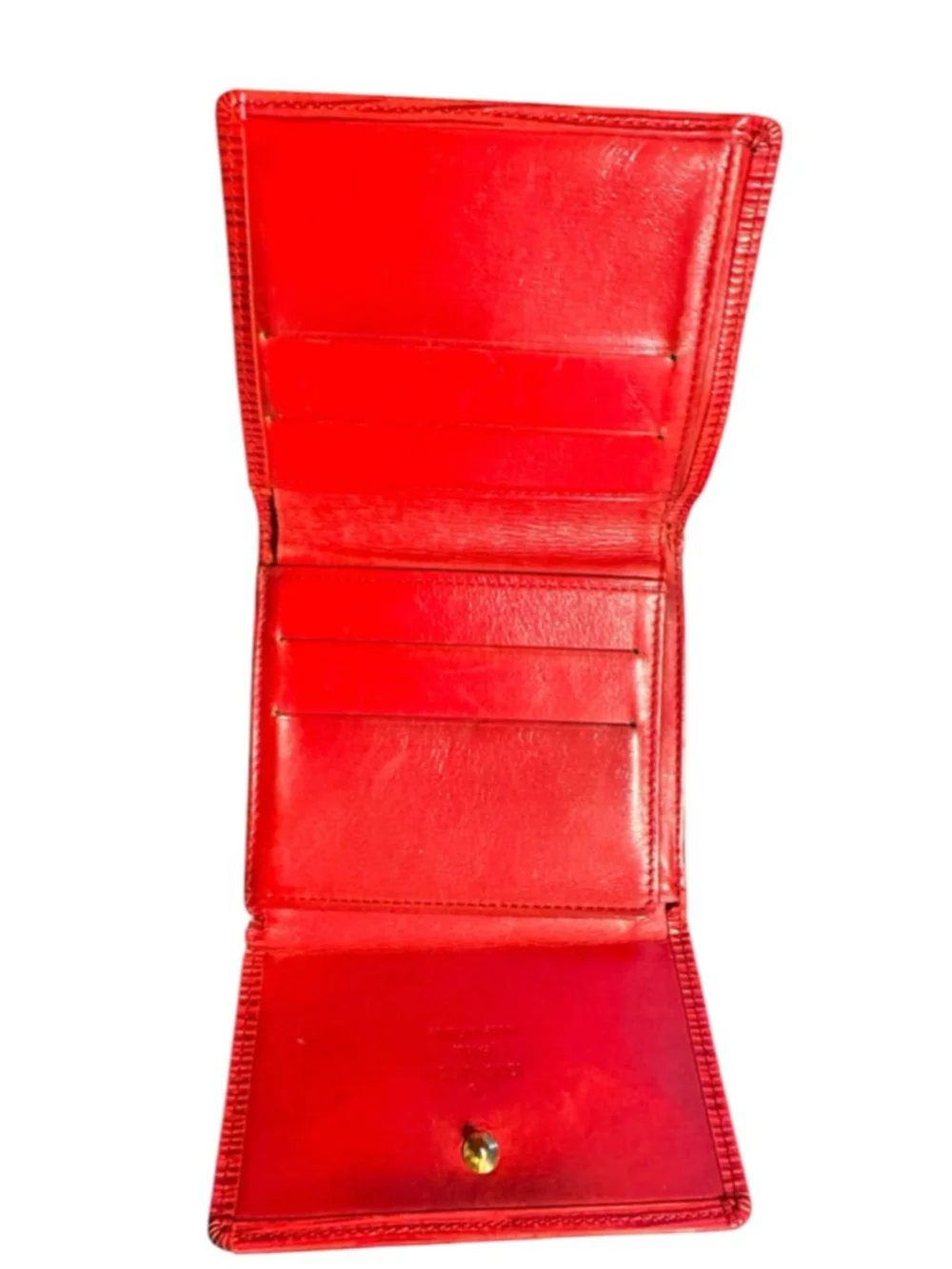 Vintage Louis Vuitton Red Epi Leather Wallet
